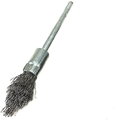 OKUMEYR Cepillo De Alambre Rotatorio Cepillo De Lijado Rueda Inoxidable Mango De Varilla De Extensión Para Pulir y Lijar