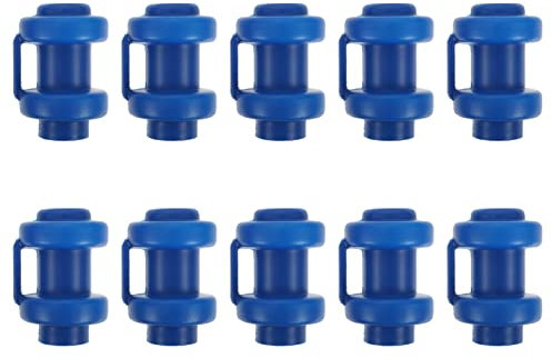 POPETPOP Paquete De 10 Extremos De Varilla para Trampolín Cubierta De Repuesto para Trampolín Tapas De Tubo para Trampolín Soportes De Plástico para Postes De Trampolín Seguridad Mejorada