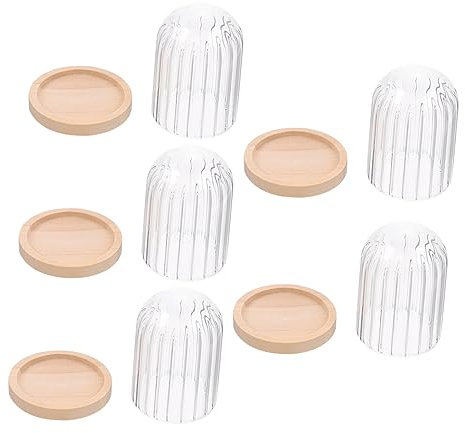 IMIKEYA 5stücke Kuchendeckel Mini Haus Dekor Aus Hochwertigem Legierungsmaterial Praktisch Und Langlebig Mit Realistischer Form Und Farbe Für Wunderschöne