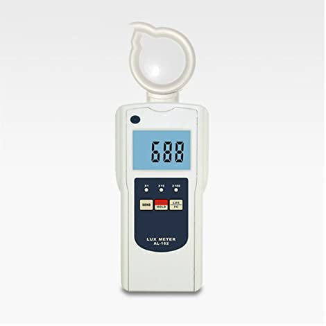 Luxmetro portatile, Luxmetro digitale AL-162 Ampia Gamma di misurazione 0~50000Lux, 0~500 0FC Specialized Strumentazione di misura Luminosità, Brightnes,piante acquario luce tester(1)