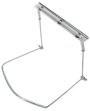 Fender® »Harmonica Holder« Neckholder für Mundharmonikas - Farbe: Chrom