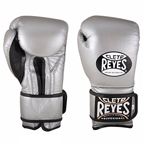 Cleto Reyes CE612L Trainingshandschuhe, Unisex, für Erwachsene, Silber, 300 g