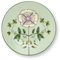 Pip Studio Lily&Lotus Petit Four Light Green - Plato para pan (12 cm), color verde claro