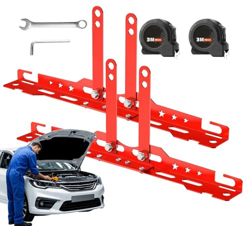 Generico Kit Strumenti Regolazione Assetto Ruote - Attrezzatura Pesante Per Allineamento Auto | Ruote e per Officina Industriale Camion Moto Auto Bici