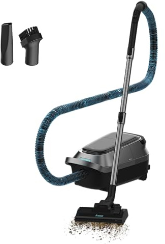 Cecotec Bodenstaubsauger mit Beutel 5L Conga Powerbag 5000 Prostyle. 890W, 5 L Behälter, HEPA-Filter und Digitale Steuerung, Blasfunktion, Inklusive Zubehör, Ergonomisches Design