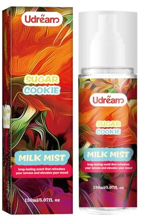 Bodyspray Mist per donne, spray per il corpo con glicerina, spray per il corpo profumato al biscotto al latte, 150 ml