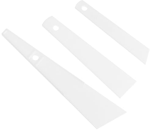 Cabilock 3 Esparcidores de Pegamento para Cuero Blanco, Ergonómicos y Fáciles de Limpiar, Ideales para Manualidades Artesanales