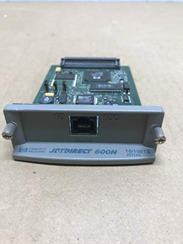 HP Jetdirect 600N Druckserver (Ethernet LAN, IEEE 802.3, IEEE 802.3u, IPX/SPX, EtherTalk, DLC/LLC, TCP/IP, 100BASE-TX, 10BASE-T)
