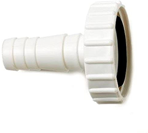 Merriway BH04467 25mm (1 inch) Single Appliance Connector Washing Machine Dishwasher to Waste Trap , White