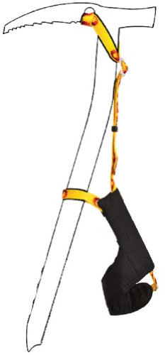 Grivel Easy G Leash Schwarz