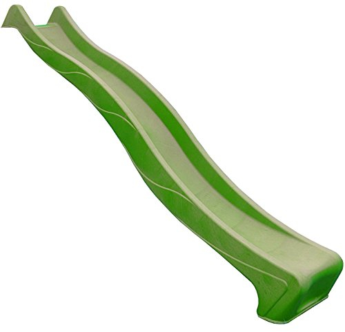 Loggyland Neu Anbaurutsche Wellenrutsche 3m apfelgrün - TÜV/GS