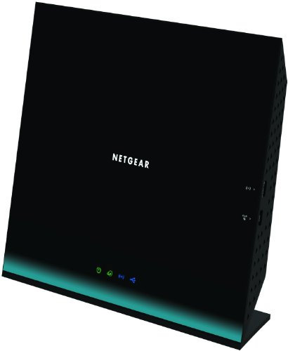 NETGEAR Sulle reti R6100-100Nas Dual-Band Gigabit Router WiFi Ac1200 1 Nero