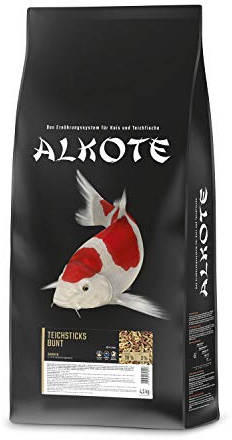 AL-KO-TE, Nourriture 1 Saison pour carpes koï - Bâtonnets flottants - 4 mm - Multicolore - 4,5 kg