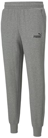 Puma Herren Jogginghose ESS Logo Pants TR cl, Gray Heather, M, 586716