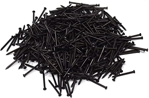 Design61 400x Nägel Nagel klein 1,1 x 15 mm Eisen gebläut