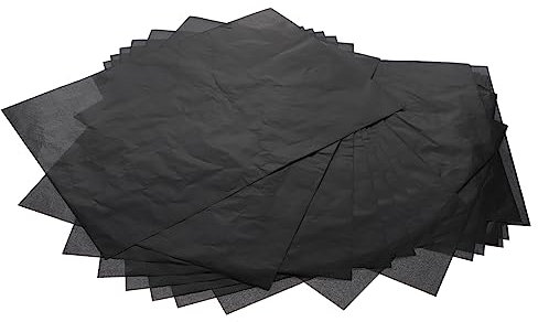 MAGICLULU 25blätter Kohlepapier Durchschreibepapier Für Büro Und Kunst Tracing Papier Zum Abpausen Und Zeichnen Umweltfreundlich Schadstofffrei