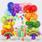 Kit de Arco de Globos Arcoíris, 148 piezas de Guirnalda de Globos de Colores para Fiestas de Cumpleaños Multicolor, Bodas, Aniversarios, Baby Shower, Decoraciones de Fiesta