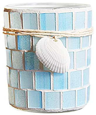 HEXEH Kerzenhalterhalter Kreative Shell Glas Kerze Halter Becher romantische Kerze licht Dinner kerzenhalter Restaurant Dekoration Verzierungen Kandelaber (Color : B)