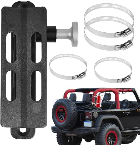 Soporte para extintor de incendios para vehículo, soporte de pared resistente de liberación rápida, soporte de extintor de incendios para coche, barco, vehículo todoterreno