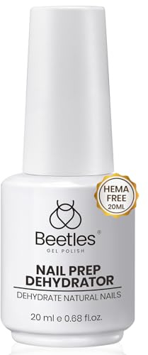 beetles - Deshidratador de uñas de 20 ml, imprimación de unión deshidratada sin ácidos para acrílico y esmalte de uñas de gel, regalos para ella