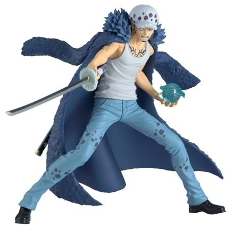 Banpresto Actionfigur Trafalgar.Law II One Piece, Battle Record Collection 15 cm, BP28692P flerfärgad, samlarfigur, perfekt för anime-fans