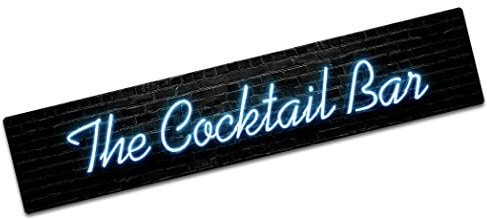Tappetino da bar – piccolo The Cocktail Bar stampato casa bar mat L742