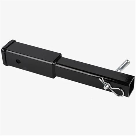 JBJXFAMAY Gancio di Traino per rimorchio Estensione Gancio Traino 8 con Tubo Ricevitore da 2 Barra di Traino Foro Perno da 5/8 5000 LBS Barra di Traino