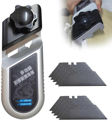 Raboteuse en alliage d'aluminium à chanfreiner à 45 degrés, outil de coupe de cloison sèche à 45 ° à 90 °, chanfrein en V pour plaques de plâtre, coupe rapide manuelle de plaques de plâtre, coupe