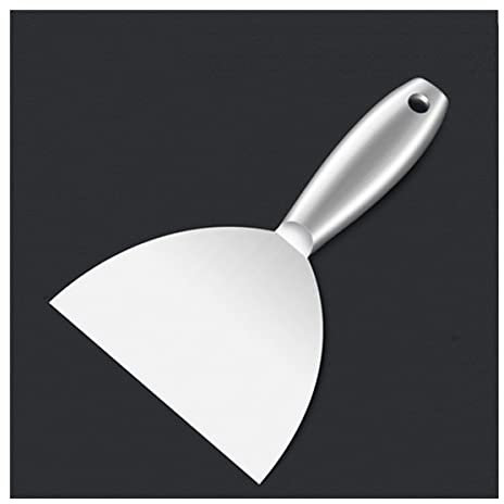 Raschietto for pareti in acciaio inossidabile, coltelli for nastratura, spatola for cartongesso in metallo rigido(6 inch)