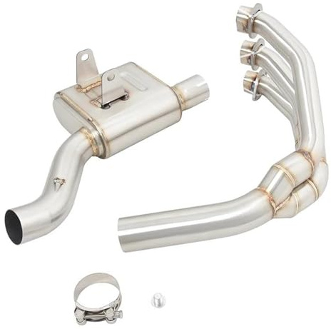 Collettore Silenziatore Moto Di Scarico Completo Del Anteriore Tubo Di Collegamento Per Triumph Per Trident Per Tiger 660 Per Tiger 660 Sport 2021 2022 2023