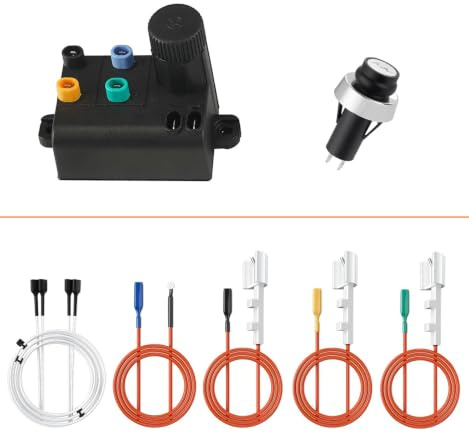 Waltboar Kit de encendido de parrilla 66354 para parrillas Weber Genesis II 310 y 315; encendedor electrónico de 4 salidas para parrillas Weber Genesis II E310 S310 SE310 E315 S315 CE310; repuesto de