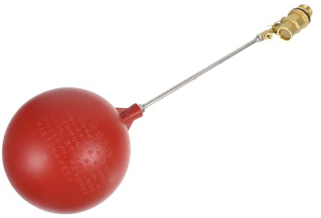 WOONEKY Vanne à Flotteur pour Réservoir et Cuve Contrôle Automatique Du Niveau Eau Étanche et Robuste Plastique et Installation Facile pour Tour et Réservoir Eau