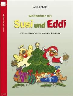 Heinrichshofen Verlag Weihnachten mit Susi und Eddi - Lieder für 1-3 Violinen