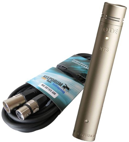 Rode NT5 S Kondensatormikrofon + keepdrum Mikrofon-Kabel