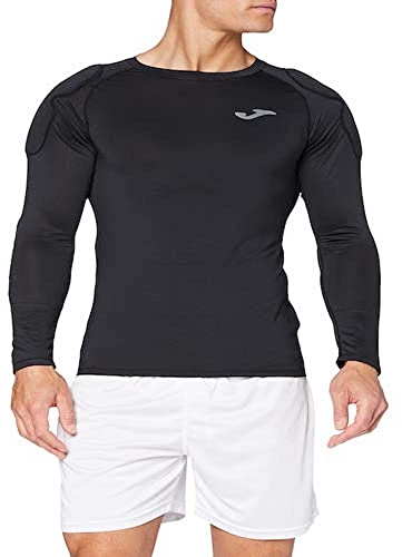 Joma Protect Camiseta Interior Con Protecciones de Portero, Hombre, Negro, S-M