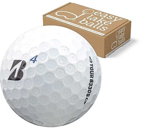 Bridgestone Tour B330-S LAKEBÄLLE - QUALITÄT AAAA/AAA, 3-STÜCK, 12 STÜCK IM PACK, GOLFBÄLLE, GOLF, WEISS