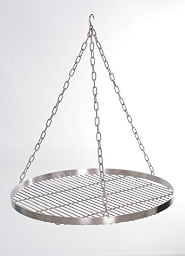 Ø 70cm Edelstahl Schwenkgrill 14 mm Stababstand Grill Grillrost Schwenker V2A Grillrost Feuerschalen Grillschalen Rundgrill