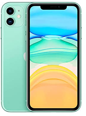 Apple iPhone 11 (64 GB) - Verde (Incluye Earpods, Adaptador de Corriente)