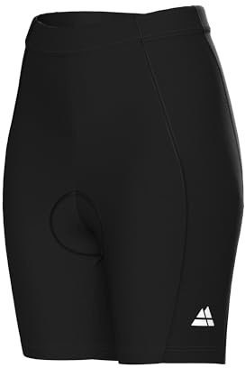 DANISH ENDURANCE Kurze Radlerhose für Damen L Schwarz/Schwarz