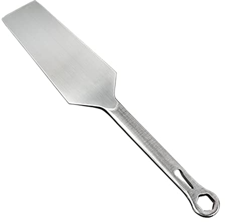 DOITOOL Stainless Steel Trowel Bucket Brick Trowel Finishing Trowel Construction Spatula Wrench Putty, Silver, M