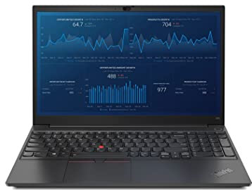Lenovo ThinkPad E15 Gen 3 Business Laptop, 15.6 Full HD Display, AMD Ryzen 5 5500U Processor, 16GB DDR4 RAM, 256GB SSD, USB Type-C, Webcam, HDMI, Wi-Fi, Bluetooth, Windows 10 Pro, Black