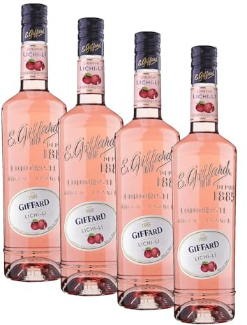 GIFFARD - Liqueur de Lichi-Li - Recette Française - Fruitée et Intense - 70 Cl, 700 milliliters