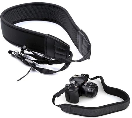 XFSRG Tracolla Imbottita Professionale Regolabile Comfort Fotocamera Reflex Dslr Nikon Canon Sony Olympus