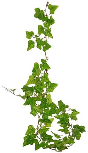 artplants.de Guirlande de Lierre, Verte, 150 cm
