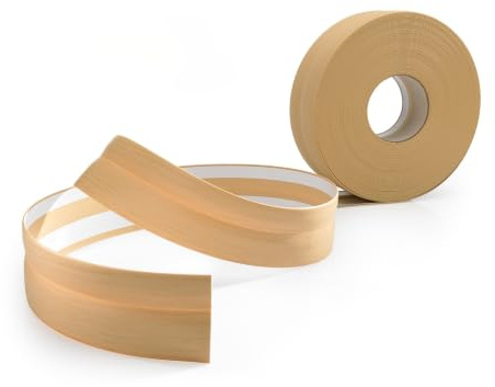 Quest Plinthe Souple Autoadhésive 32 x 23 mm Flexible - Hêtre, 25 m | Bande de finition PVC décorative et durable, facile à entretenir, pour salon, cuisine, salle de bain & locaux techniques