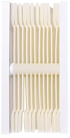 Hemobllo Cartes de Couleurs pour Ongles en Plastique Blanc D'éventail Léger, Planche D'entraînement Pratique pour Nail Art à Domicile ou Occasions Spéciales