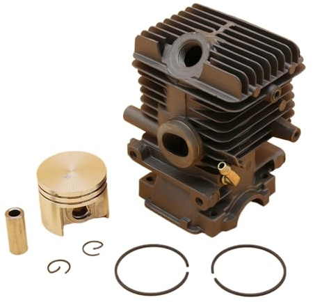 37mm Cylinder Piston Assembly Compatible with Chainsaw Models MS 192 MS192 C MS192T MS192TC MS192TC-E MS192TC-E S192T-Z Replacement Part for Gas Chainsaw