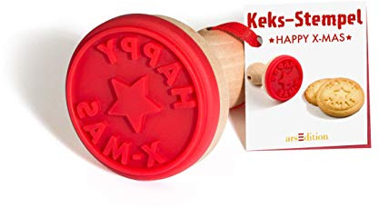 Keks-Stempel Happy X-Mas