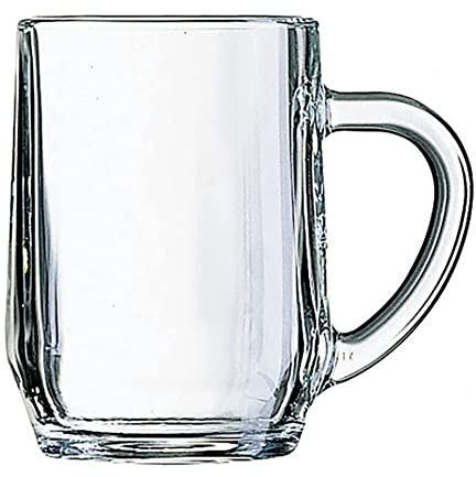 Arcoroc Confezione 3 Boccali Birra con Manico 28 cl - Boccale BROCCA GIARA GIARRA Linea Haworth Mug Calice Birra Classico