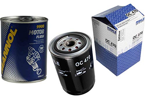 Original MAHLE/KNECHT Ölfilter OC 470 + SCT Motor Flush Motorspülung